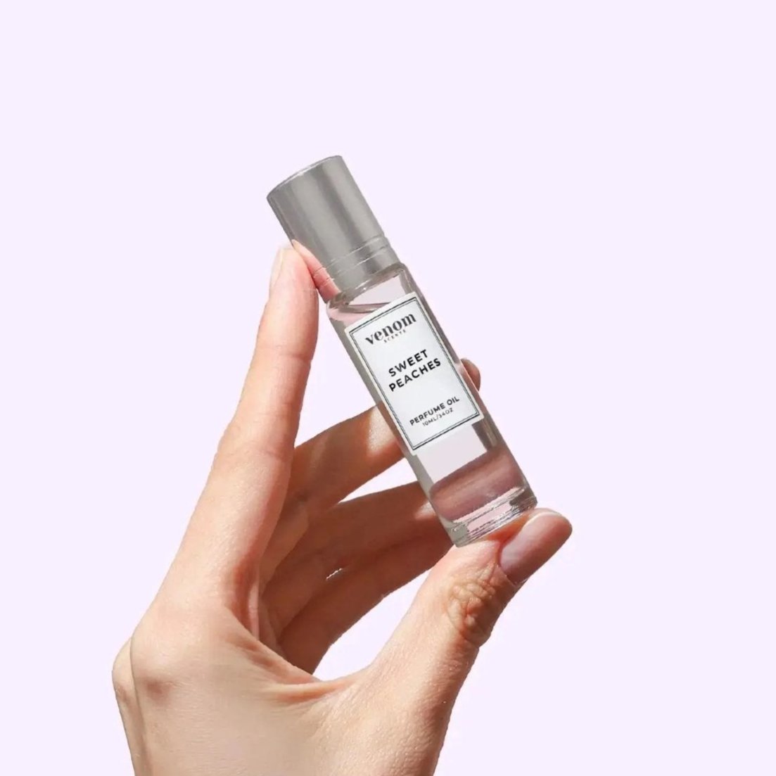 Sweet Peaches Alluring Roll-on Perfume Oil - Fruity, Floral, Long-Lasting Fragrance