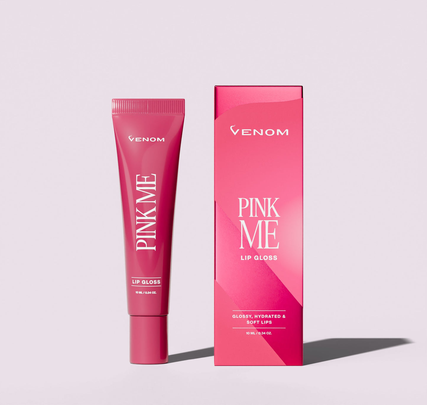 Vibrant Pink Me Lip Gloss: Hydrating, High-Shine, Long-Lasting, Non-Sticky Formula