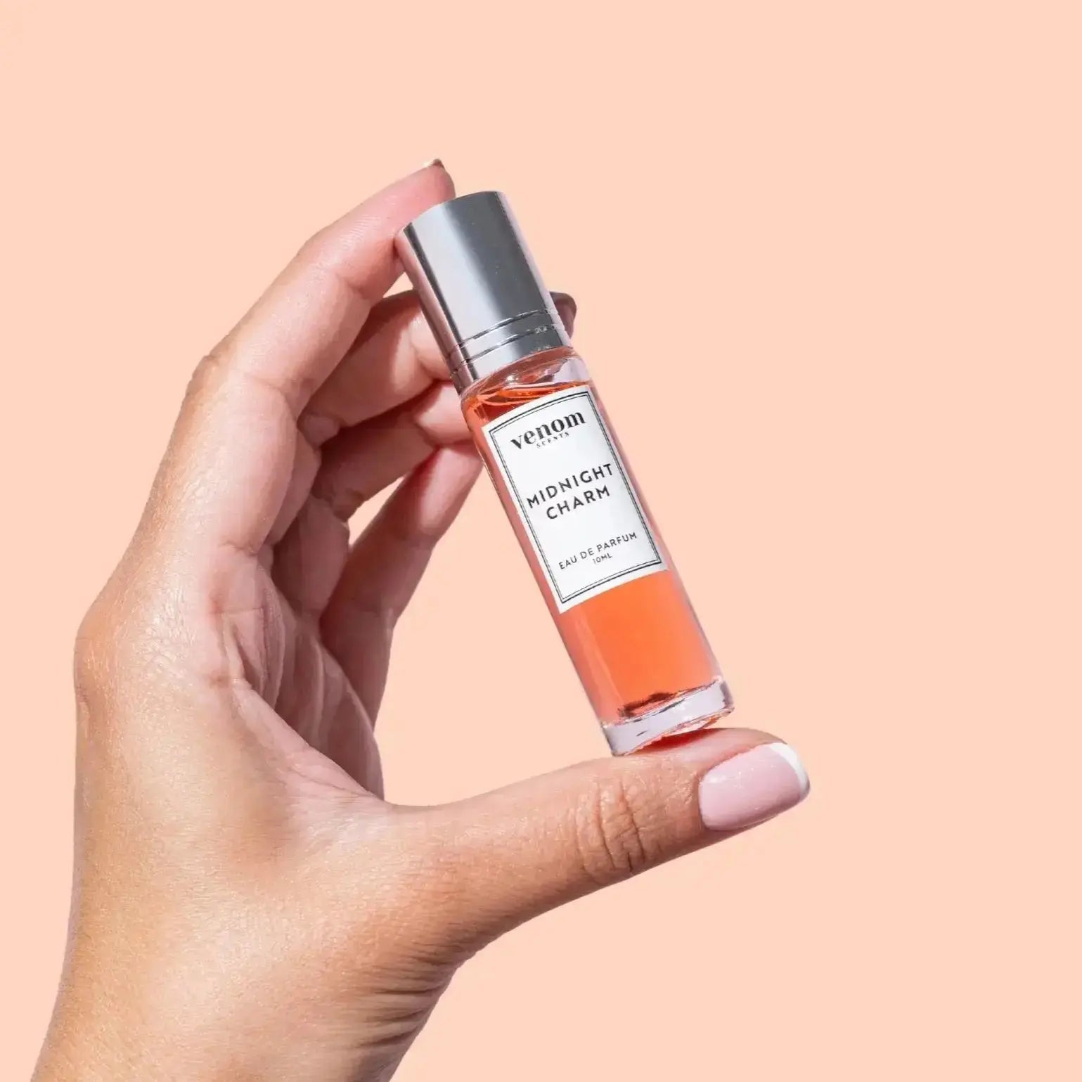 Midnight Charm Sweet Peaches Perfume Oil, Long-Lasting Fragrance for Her