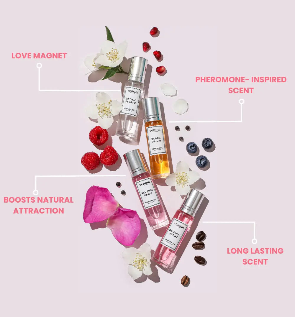 Venom™ Pheromone Scents: Irresistible Attraction Fragrance for Her, Long-Lasting Elixir