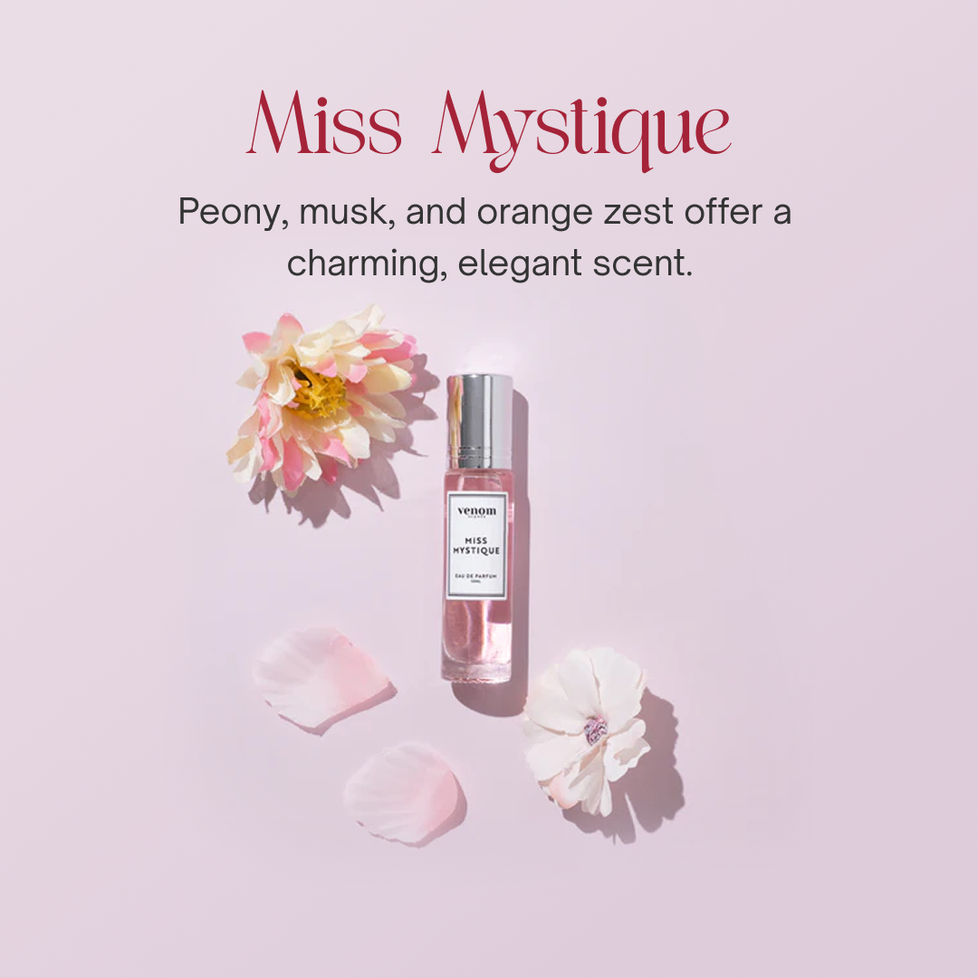 Venom Irresistible Pheromone Scent Collection Roll-On Perfume Oil for Lasting Allure