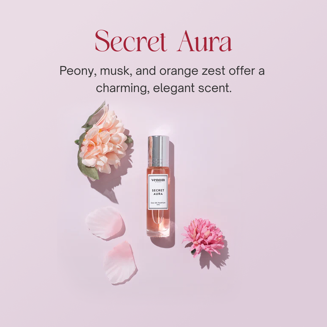 Venom's Captivating Pheromone Infused Fragrance Collection for Women - Long-Lasting Allure