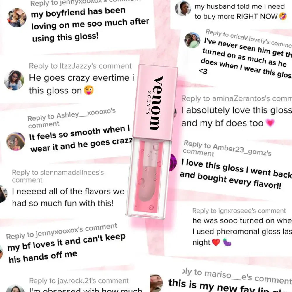 Venom Pheromone Plumping Lip Gloss: Irresistible Shine for Fuller Lips